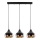 Chandelier on a string YILDO 3xE27/40W/230V