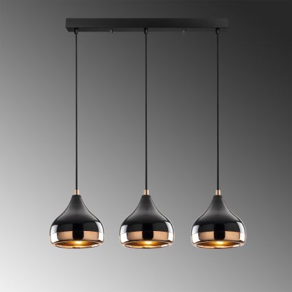 Chandelier on a string YILDO 3xE27/40W/230V