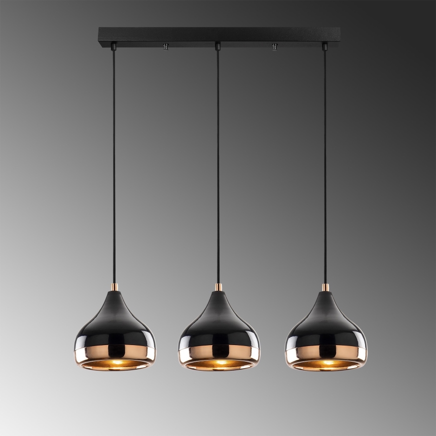 Chandelier on a string YILDO 3xE27/40W/230V
