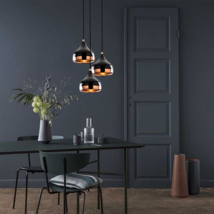 Chandelier on a string YILDO 3xE27/40W/230V