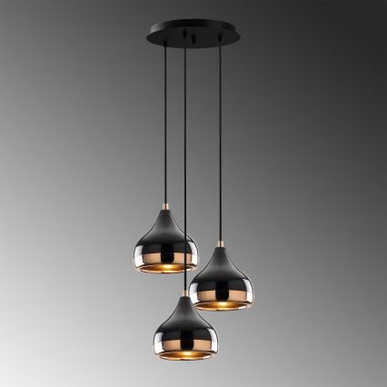 Chandelier on a string YILDO 3xE27/40W/230V