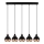 Chandelier on a string YILDO 5xE27/40W/230V