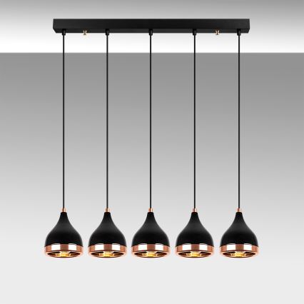 Chandelier on a string YILDO 5xE27/40W/230V