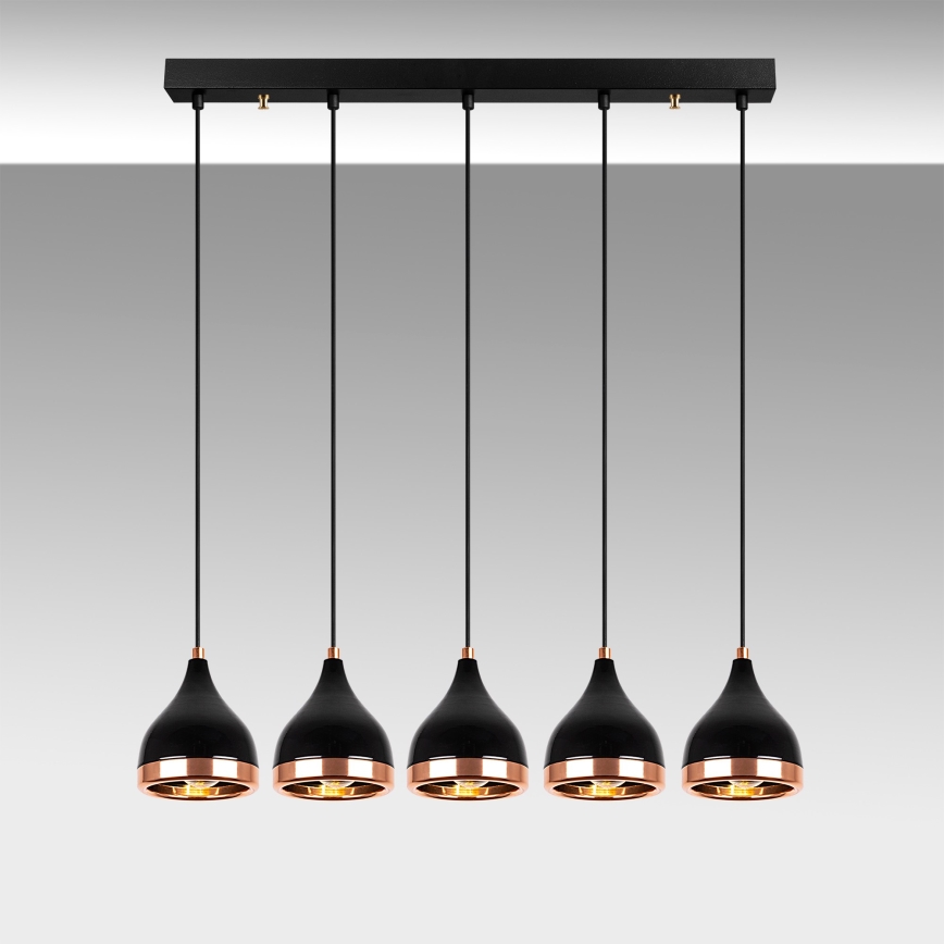 Chandelier on a string YILDO 5xE27/40W/230V
