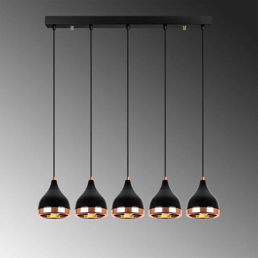 Chandelier on a string YILDO 5xE27/40W/230V