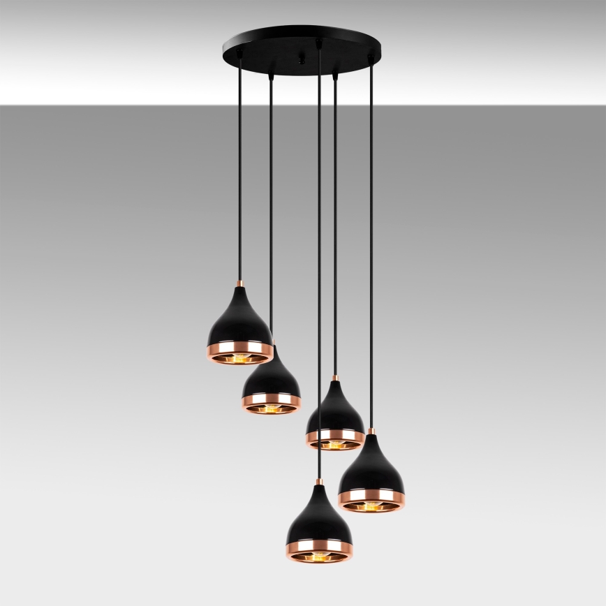 Chandelier on a string YILDO 5xE27/40W/230V