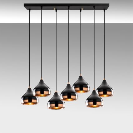 Chandelier on a string YILDO 7xE27/40W/230V