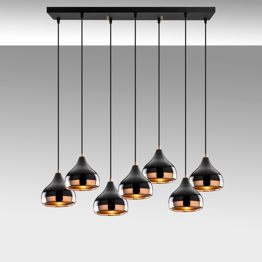 Chandelier on a string YILDO 7xE27/40W/230V