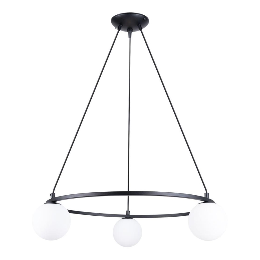 Chandelier on a string YOLI 3xG9/8W/230V black