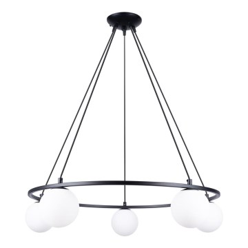 Chandelier on a string YOLI 5xG9/8W/230V black