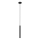 Chandelier on a string YORU 1xG9/8W/230V 30 cm black