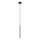Chandelier on a string YORU 1xG9/8W/230V 30 cm brass