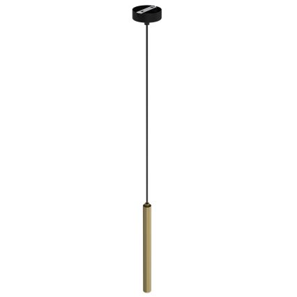 Chandelier on a string YORU 1xG9/8W/230V 30 cm brass
