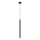 Chandelier on a string YORU 1xG9/8W/230V 50 cm black