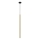 Chandelier on a string YORU 1xG9/8W/230V 70 cm brass