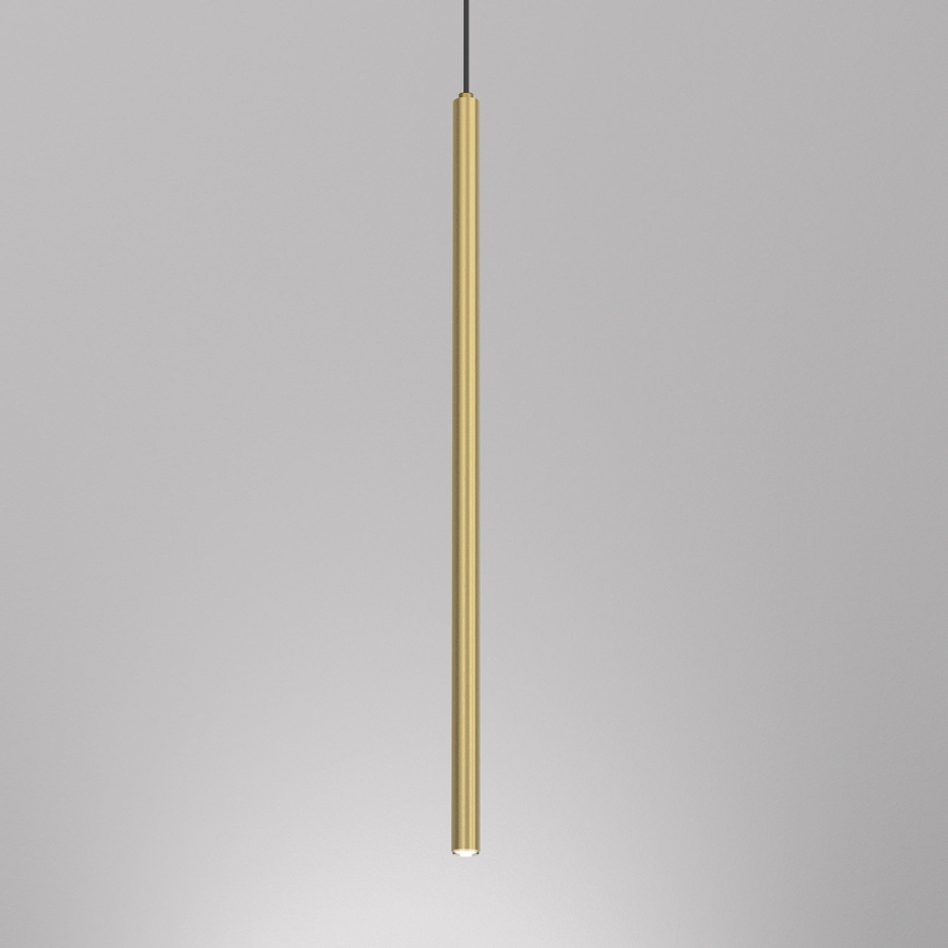 Chandelier on a string YORU 1xG9/8W/230V 70 cm brass