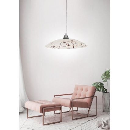 Chandelier on a string YOUNG 1xE27/60W/230V