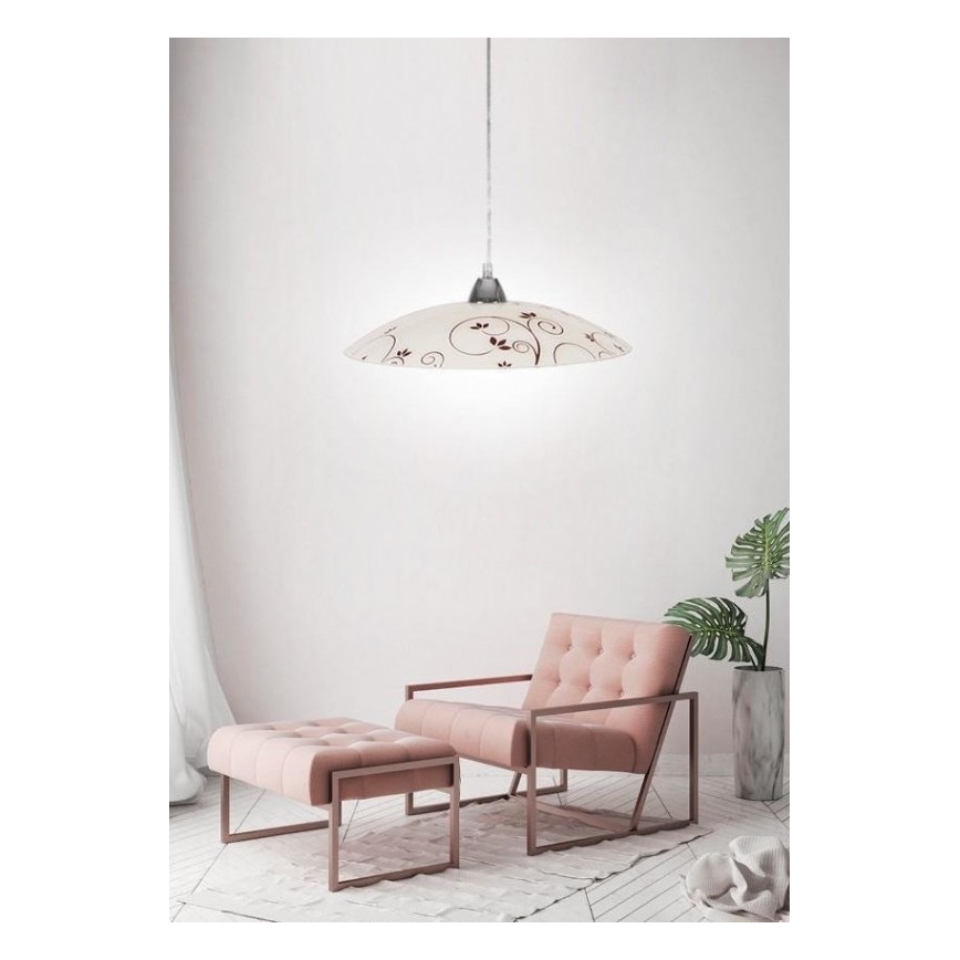 Chandelier on a string YOUNG 1xE27/60W/230V