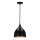 Chandelier on a string YSTAD 1xE27/40W/230V black