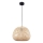 Chandelier on a string ZANZIBAR 1xE27/20W/230V d. 35 cm bamboo