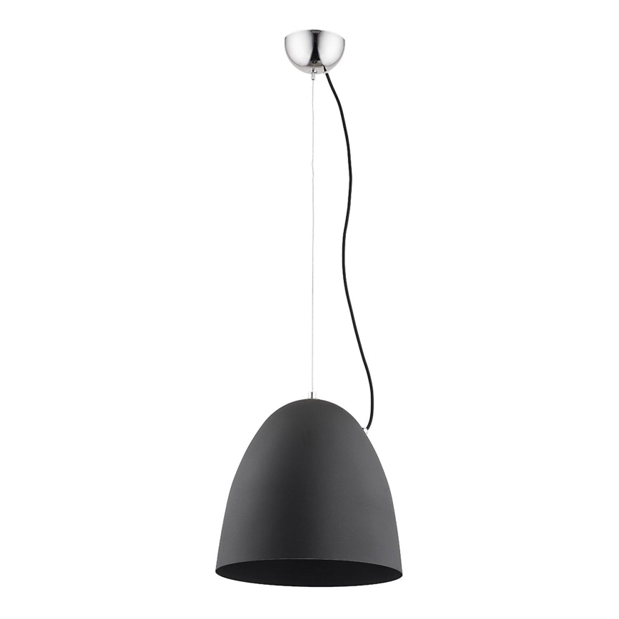 Chandelier on a string ZETES 1xE27/15W/230V black