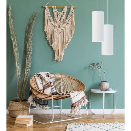 Chandelier on a string ZIK 1xE27/40W/230V white
