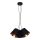 Chandelier on a string ZOMA 3xE27/60W/260V black/copper