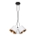 Chandelier on a string ZOMA 3xE27/60W/260V white/copper