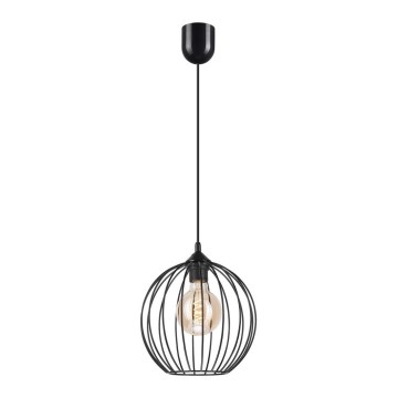 Chandelier on a string ZOYA 1xE27/60W/230V black