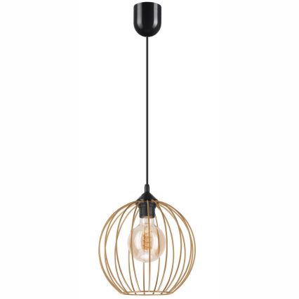 Chandelier on a string ZOYA 1xE27/60W/230V brass