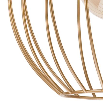 Chandelier on a string ZOYA 1xE27/60W/230V brass