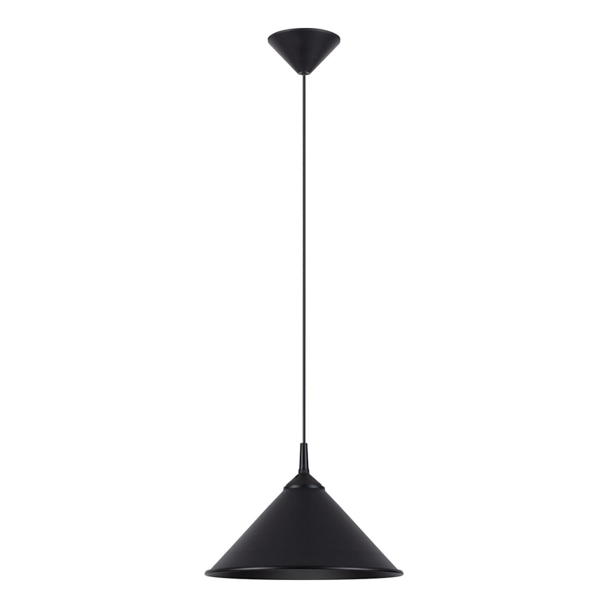 Chandelier on a string ZUMA 1xE27/15W/230V d. 30 cm black