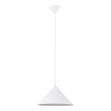 Chandelier on a string ZUMA 1xE27/15W/230V d. 30 cm white