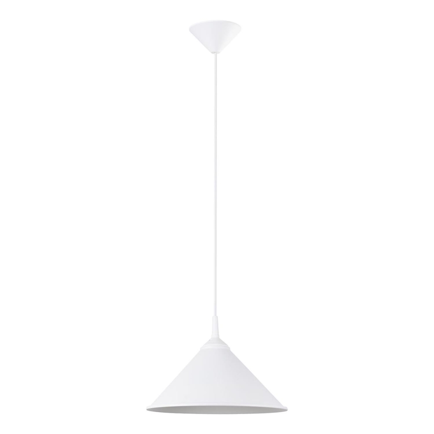 Chandelier on a string ZUMA 1xE27/15W/230V d. 30 cm white