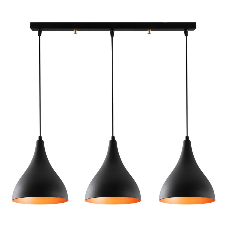 Chandelier on string BERCESTE 3xE27/40W/230V