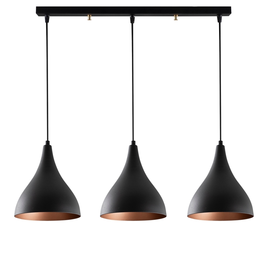 Chandelier on string BERCESTE 3xE27/40W/230V