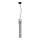 Chandelier SALVA 1xGU10/8W/230V shiny chrome