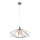 Chandelier SATURN 1xE27/15W/230V grey