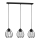 Chandelier STAR 3xE27/60W/230V black
