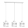 Chandelier TUBE 3xE27/60W/230V white