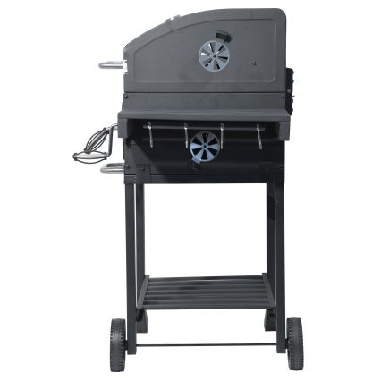 Charcoal grill black
