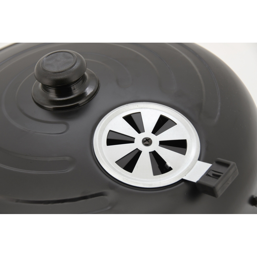 Charcoal smoke house 3in1 black