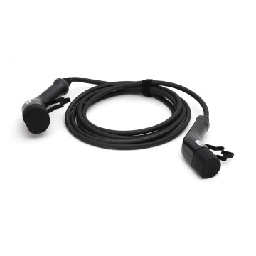 Charging cable for electric cars type 2 5m 11kW 16A IP54 black