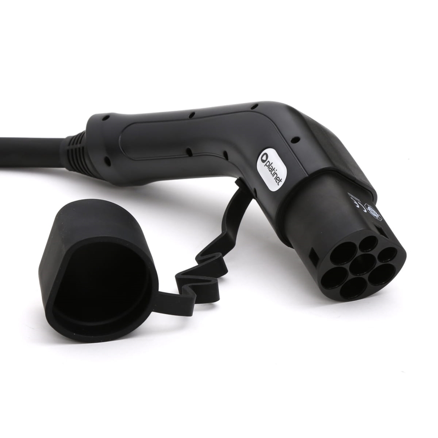 Charging cable for electric cars type 2 5m 11kW 16A IP54 black
