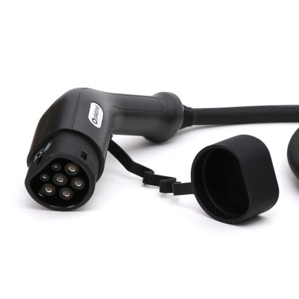 Charging cable for electric cars type 2 5m 11kW 16A IP54 black