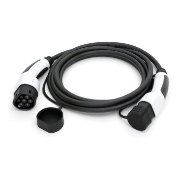 Charging cable for electric cars type 2 5m 11kW 16A IP54