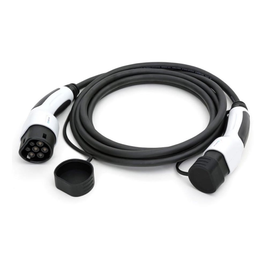 Charging cable for electric cars type 2 5m 22kW 32A IP54