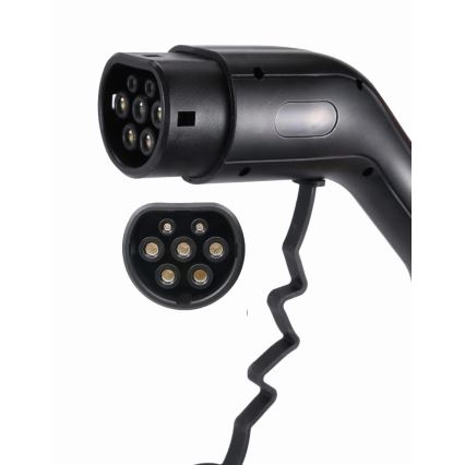 Travel charging station for electric cars EV/PHEV AC Type 2 16A/400V 11kW IP55 7m + adapter 230V 3,7kW + case