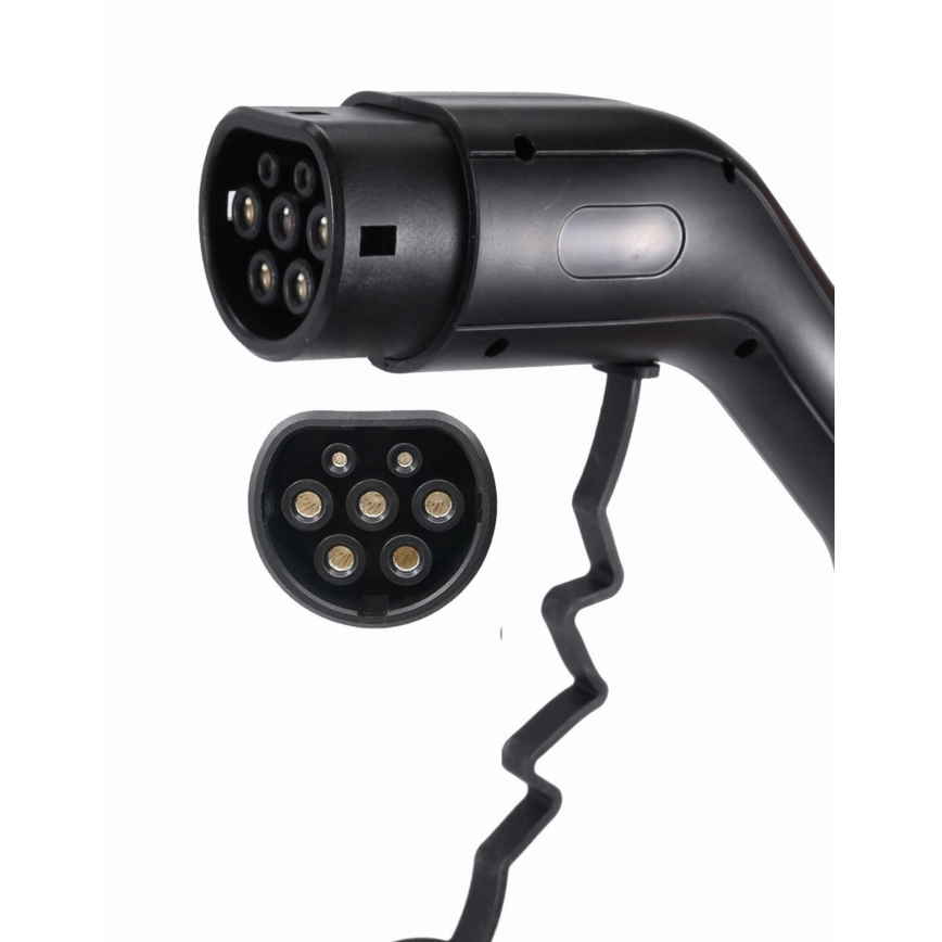 Travel charging station for electric cars EV/PHEV AC Type 2 16A/400V 11kW IP55 7m + adapter 230V 3,7kW + case