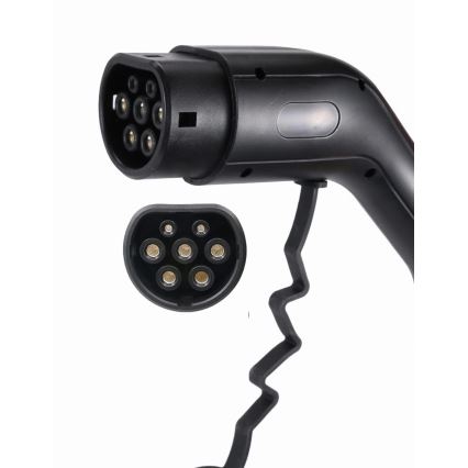 Travel charging station for electric cars EV/PHEV AC Type 2 16A/400V 22kW IP55 7m + adapter 230V 3,7kW + case